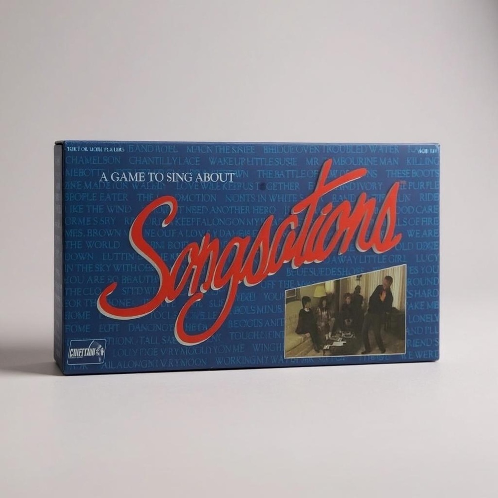 RARE- BNIB Vintage ‘88 SONGSATIONS Board Game By Chieftain Products